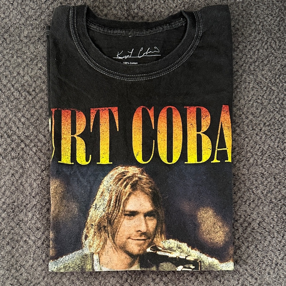 Rock Tee Kurt Cobain